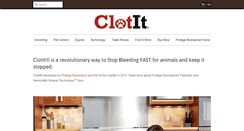 Desktop Screenshot of clotit.com