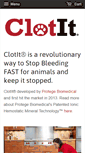 Mobile Screenshot of clotit.com